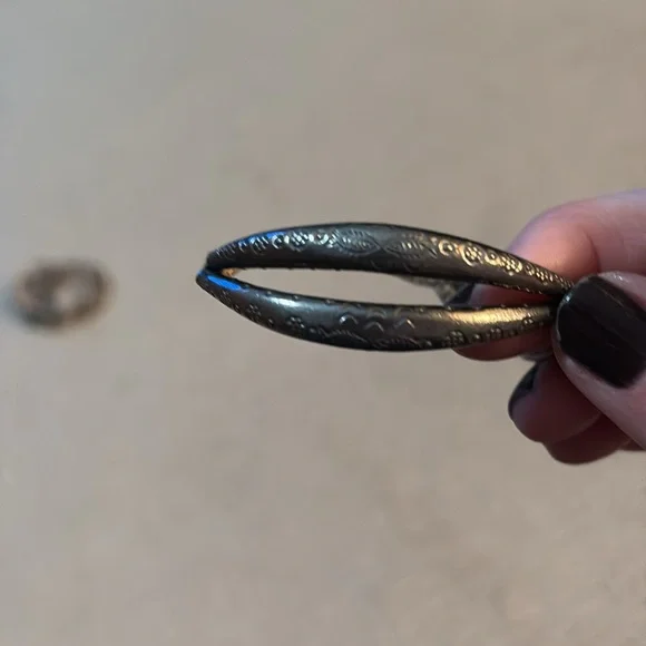 Chan Luu Silver Tone Engraved Bracelet - Picture 5 of 5